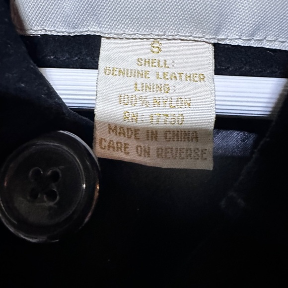 Trendy Unisex Shacket Shirt Jacket Suede Rugged Black Small Boho Chic - Picture 11 of 15